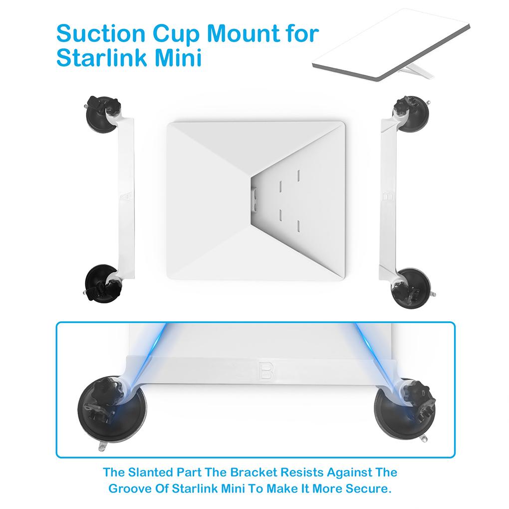 Tragbare Halterung Auto Fahrstabilität Saugnapfhalterung für Schiebedachmontage Empfangskit Mini