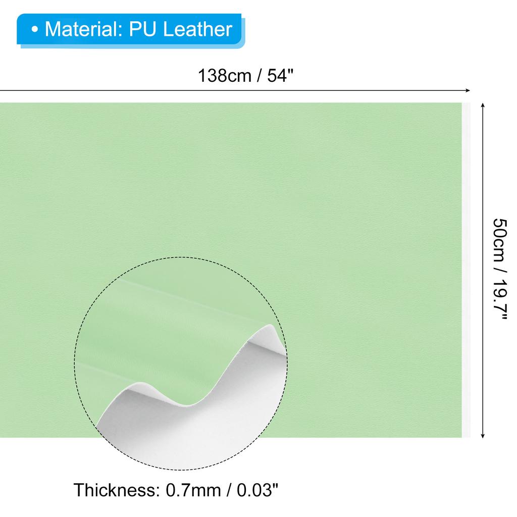 138x50cm Book Binding Cloth Soft Colored Faux PU Leather Sheets Repair Fabric Patch for Craft Book Covers DIY Repairing Sewing