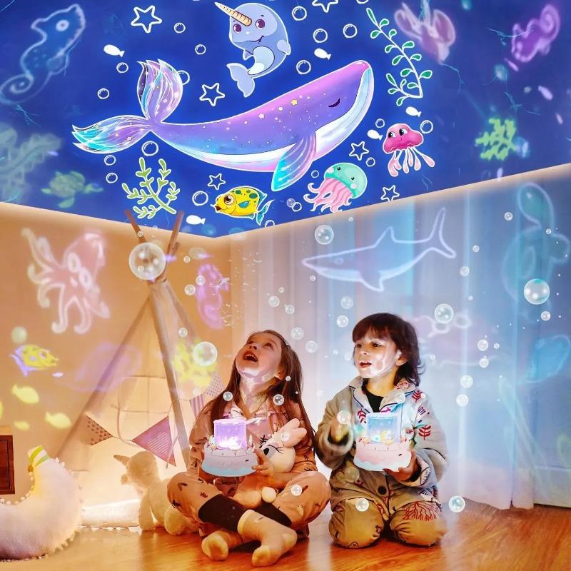 21 in 1 Starry Sky Projector Night Lights with 360° Rotating Timer Atmosphere LED Night Lamp for Kids Birthday Xmas Gifts Decor