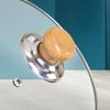 Heat Resistant Wooden Pot Lid Knobs Replacement Handles for 2L To 3L Pots Durable Grip for Home Cooking