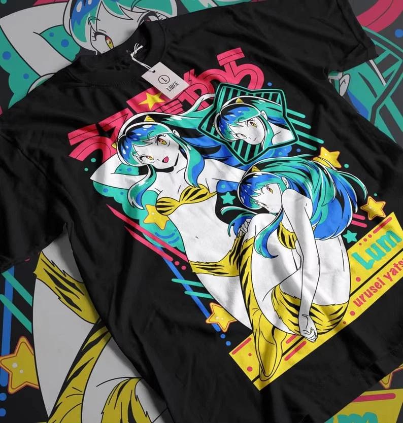 Urusei Yatsura Lum Invader Waifu Tshirt Anime Unisex S