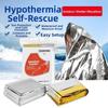 Waterproof Emergency Survival Blanket Gold-Sliver Outdoor Survival Rescue Curtain 130/140/160x210cm Portable