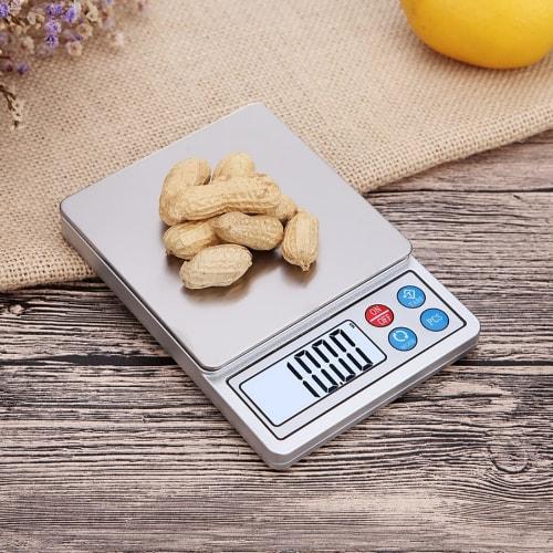 ZooYi Digital Scale for Kitchen, Measures from 0.01g To 600g, Digital, USB Charging, Tare Function, Precision Electronic Scale, Platform Scale, Commer