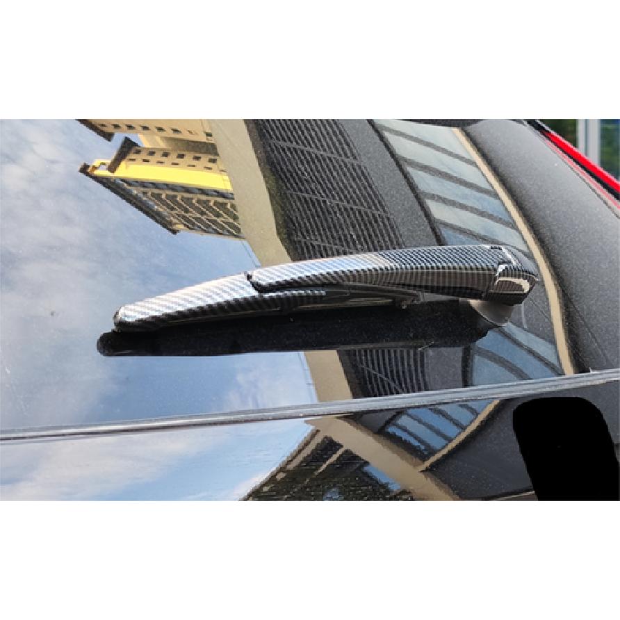 Rear Windshield Wiper Lid Cover Trim For  Honda CRV CR-V 3pcs Carbon Fiber