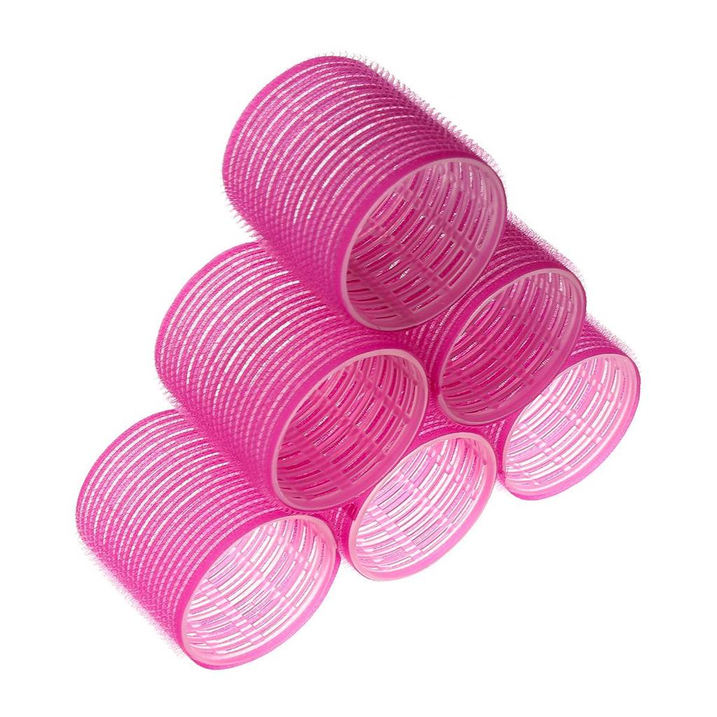 "Magic Self-Adhesive Curling Tube Set with Clips for Air and Lazy Eight-Character Bangs"