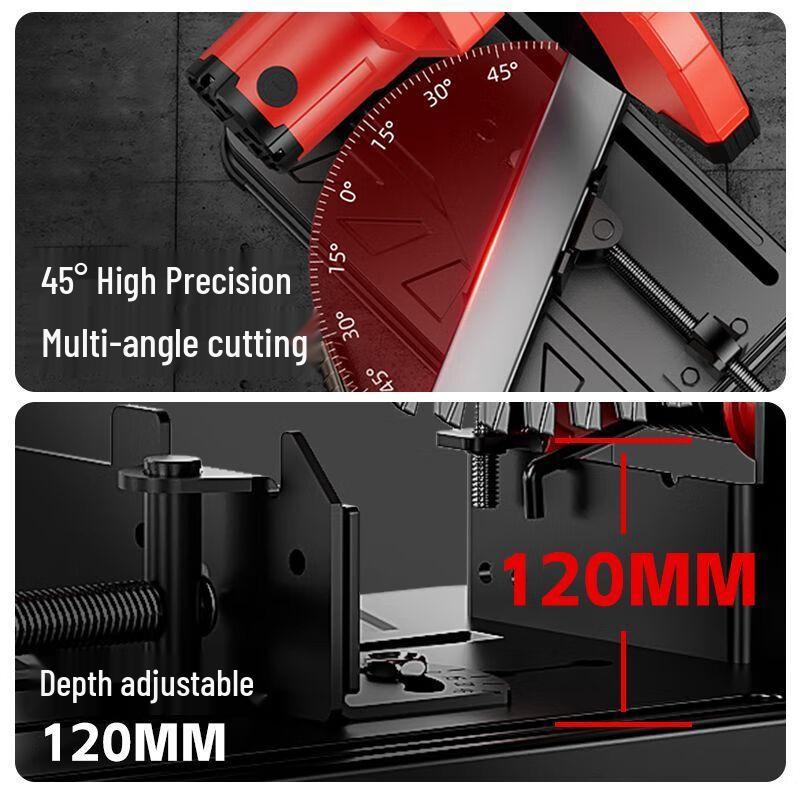 Delixi 355 Multi-functional Desktop Cutting Machine CN plug (adapter included)