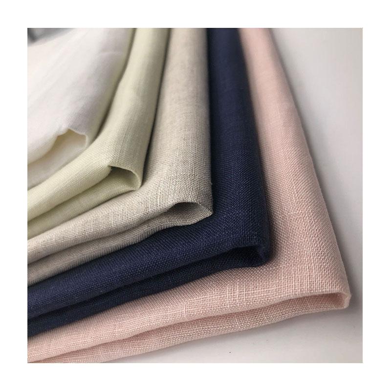 HighThreadCount Viscose Linen Fabric Smooth Texture Ideal For Linen Bedding