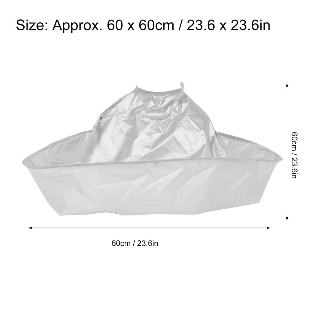 2pcs Hair Cutting Cloak Breathable Hair Cutting Hairdressing Cape Cover for Barber Shop