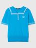 PIRETTI Elite Open-Neck Sweater W_Blue