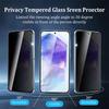 4pcs Protetor De Tela De Privacidade Para Samsung A55 5g A35 A53 A54 A52 A52s A51 A50 A34 A33 A32 A31 A25 A24 A23 A22 Vidro Anti-espião