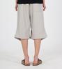 Beoteunseoul Essential Grey Sweat Shorts Pants (Light Grey)