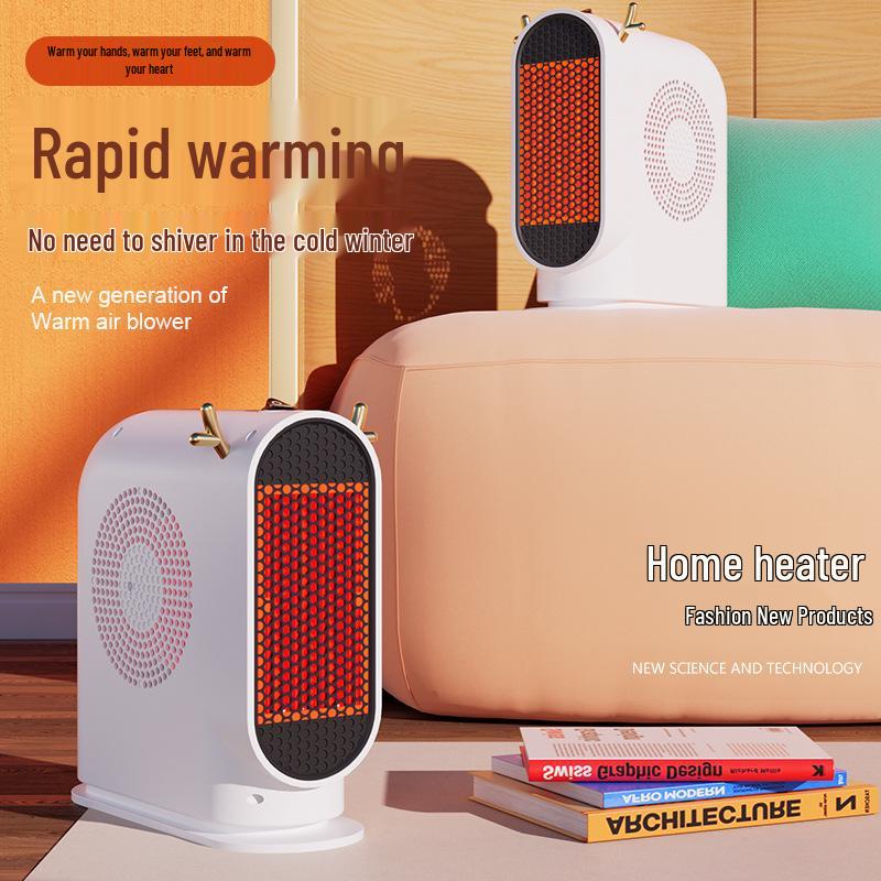 Portable Deer Antler Desktop Fan Heater for Home, Office, or Dorm