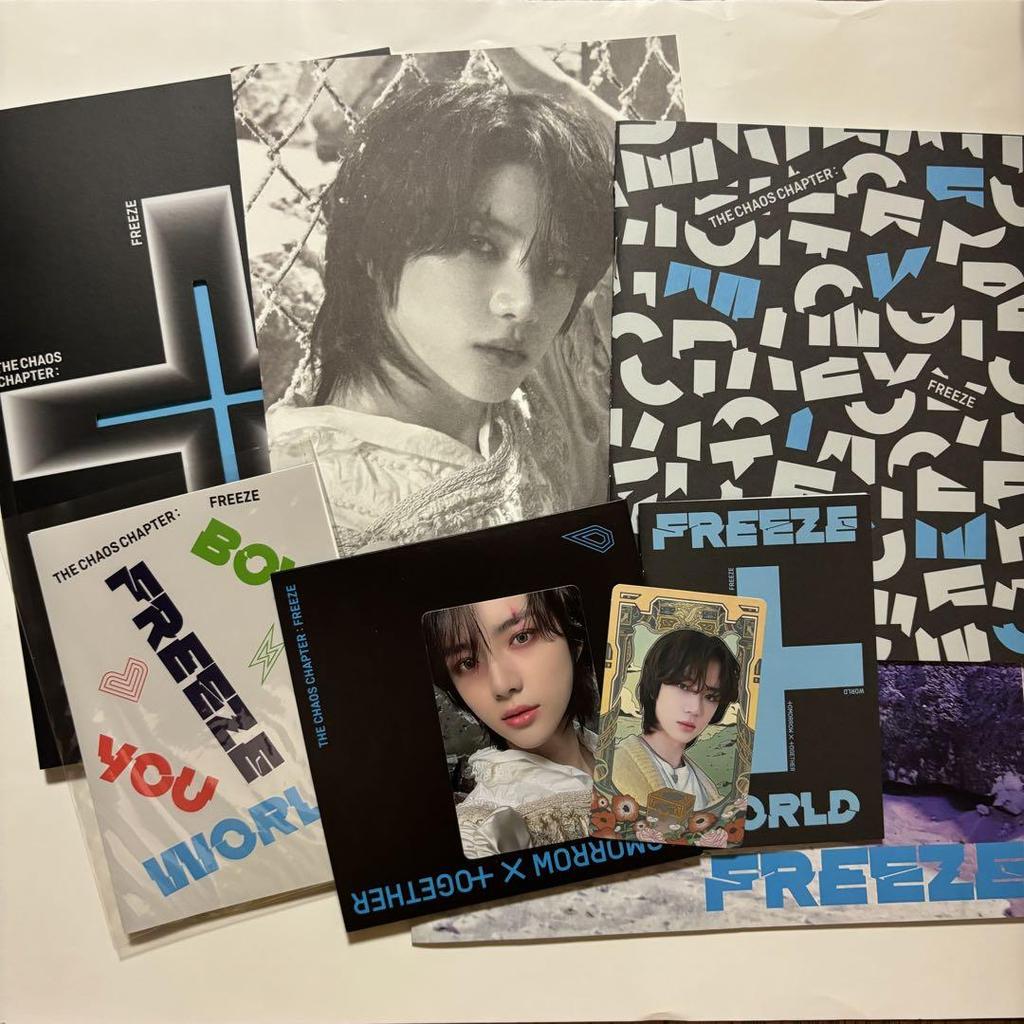 [USED] Tomorrow X Together Album FREEZE 3 Versions
