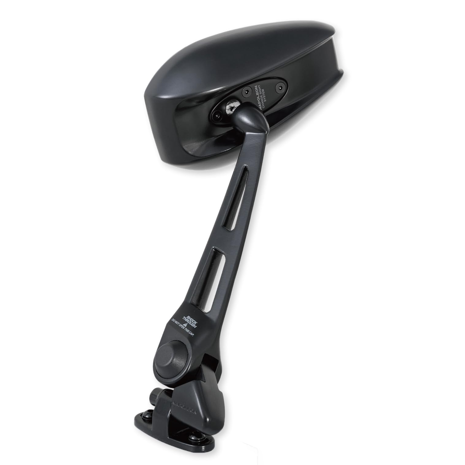 

TANAX NAPOLEON Зеркало обтекателя 13 Мотоциклетное крепление на обтекатель Левое и Соответствует стандартам безопасности для Всех 1 Зеркало NC-003 Черный, Зеркало, Правое, Антибликовое чёрный