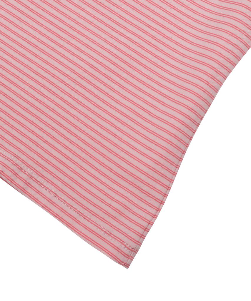 SUNDAY FRUIT MARKET W) Mini Sun Stripe Tee Pink