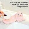 Soap Box Long Eared Rabbit Soap Holder Pink Bathroom Decor Organizer Rabbit Soap Dish  Household