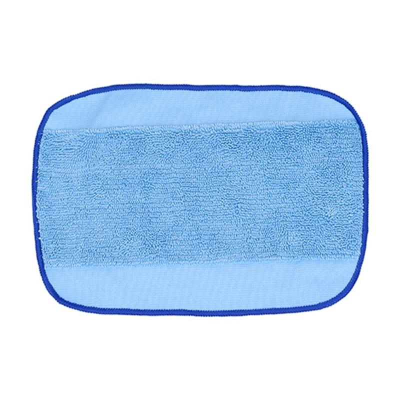 Set of 6 Mop Cloths Sweeping Robot Mop Cloth Sweeping Robot Replacement Part Fabric Texture Mopping Cloth for 380 380T