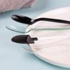 ShengBiLai Einweglöffel aus transparentem Kunststoff für Desserts