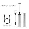 3-Speed Handheld Stainless Steel Milk Frother & Egg Beater with Sleeve