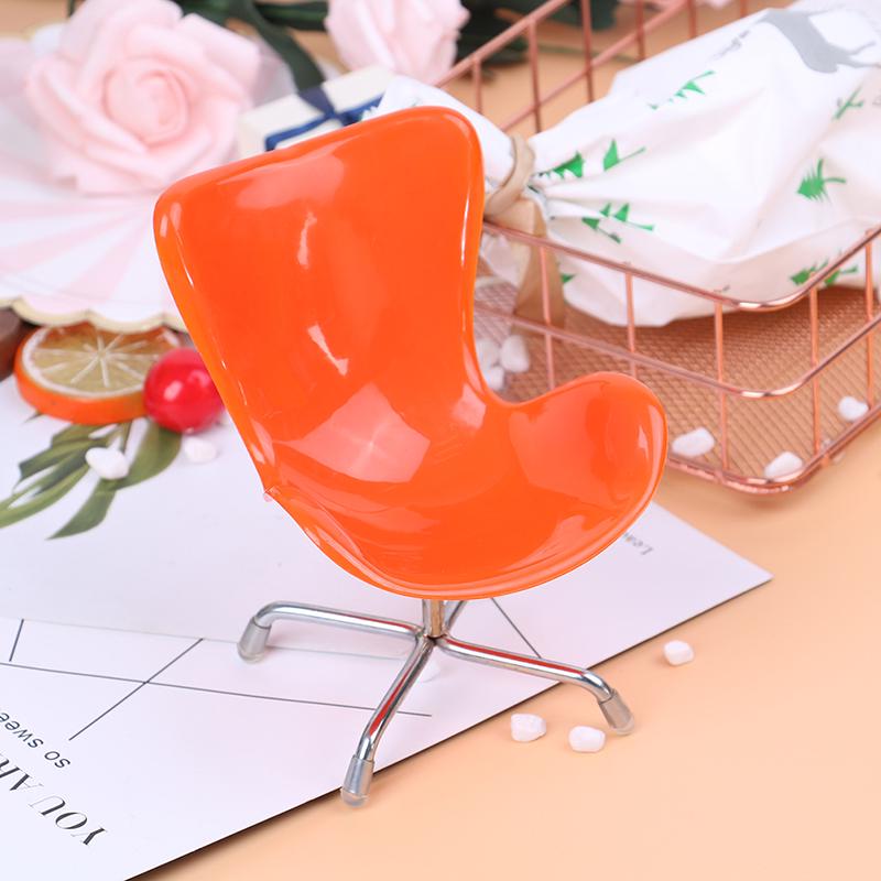 1Pc 1/6 Dollhouse Miniature Chair Furniture Model Toys For Doll House Decoration