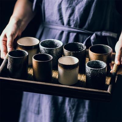 Tazza da tè in ceramica Tazza da ufficio Tazza da bere Tazza da tè in ceramica dipinta a mano Stoviglie da 150/200ML