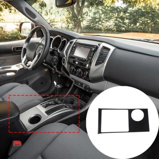 Glossy Piano Black Center Console Gear Shift Panel Cover For Toyota Tacoma 05-15