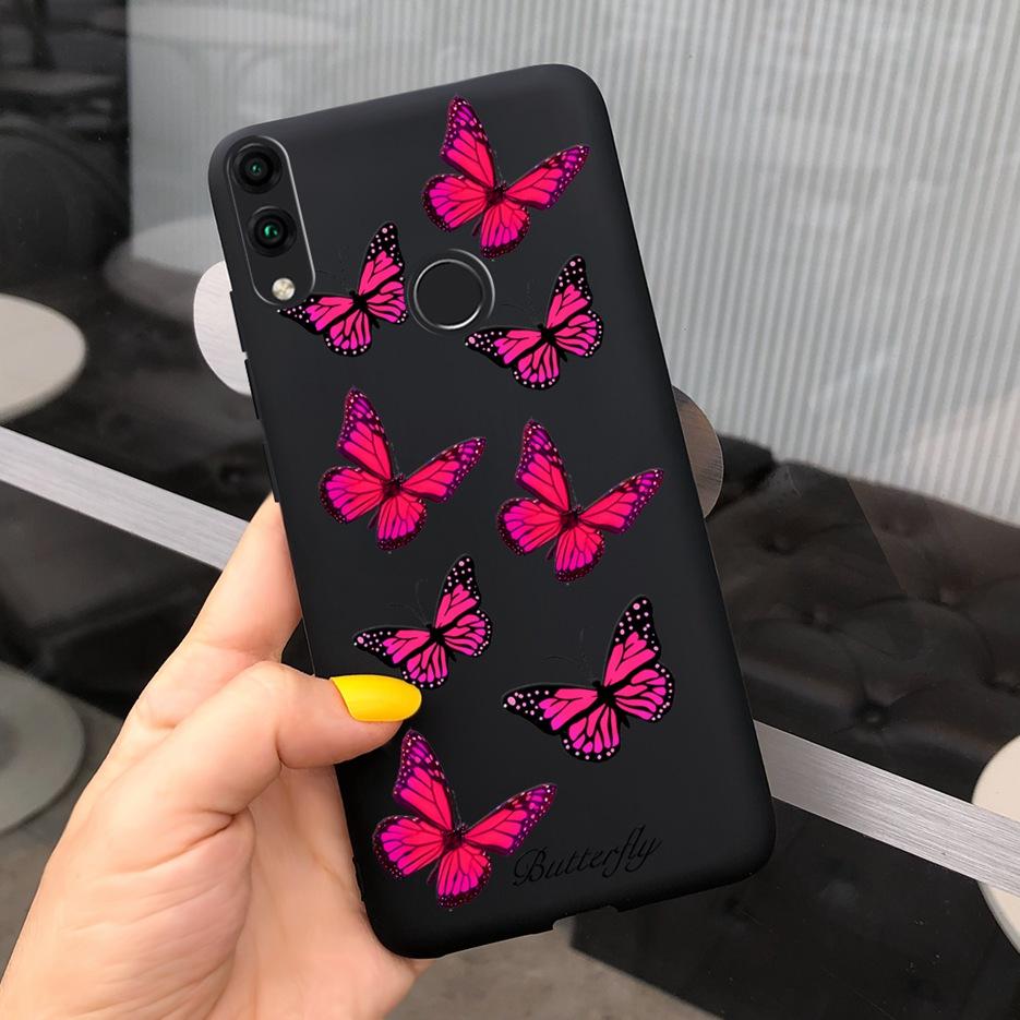 Cute Candy Painted Cover For Huawei Honor 8C Case Honor 8X Soft Silicone Back Cover For Honor 8C 8X Cases Honor8C Honor8X Bumper