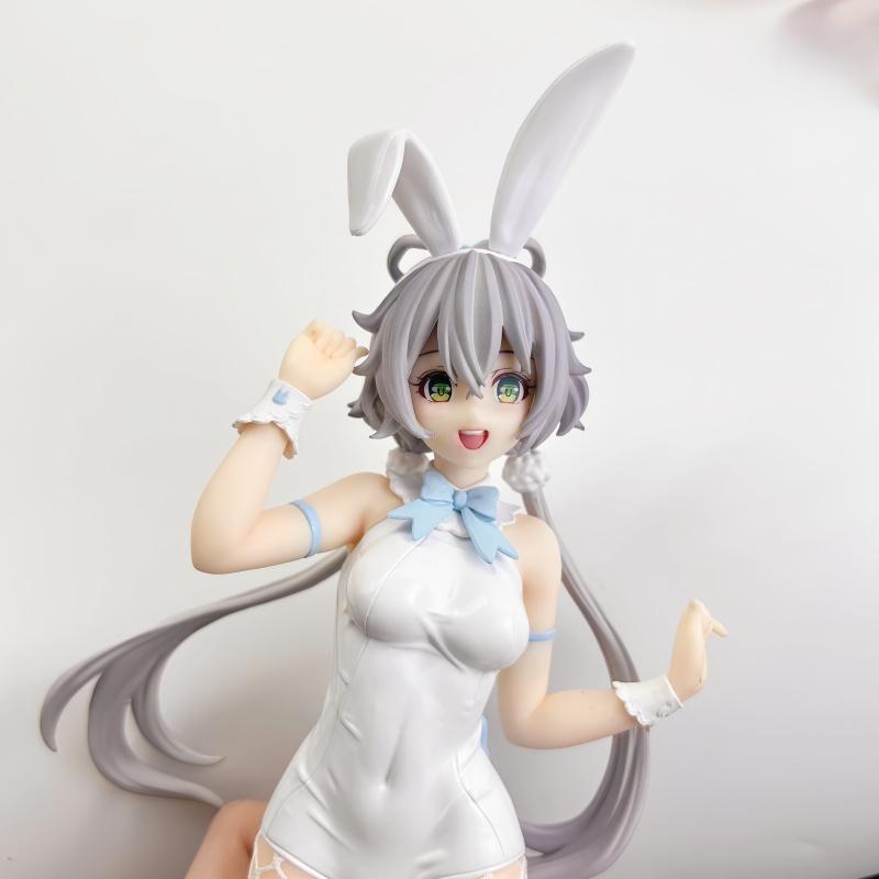 In Stock Original Furyu Bicute Bunnies Luo Tianyi White Stockings Anime Figure Collectible Modelornament Great for Daily Use