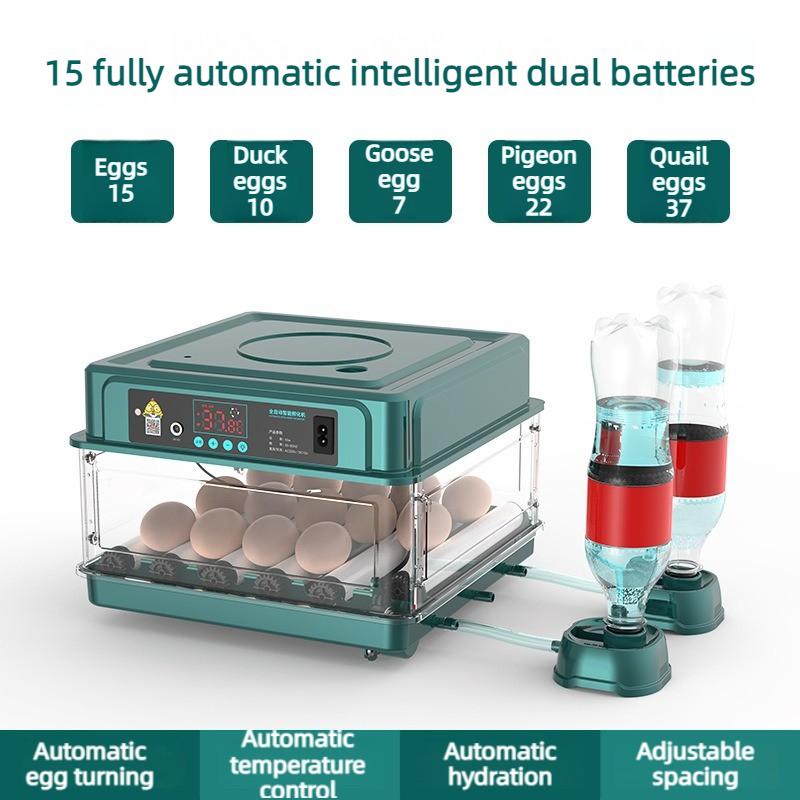 Intelligent Egg Incubator Automatic Egg Flipping Hydration Temperature Control Goose/duck/quail/pigeon Eggs Breeding Incubators
