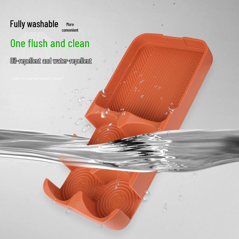Silicone Armrest Box Refrigerator Pad for 26 Leapmotor C16 Models: Interior Slot Partitioned Storage Organizer