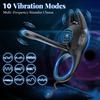 Vibrator Penis Ring For Men Glans Penis Long Lasting Exercise Vibrator Cock Ring Silicone Adult Sex Toy For Couples