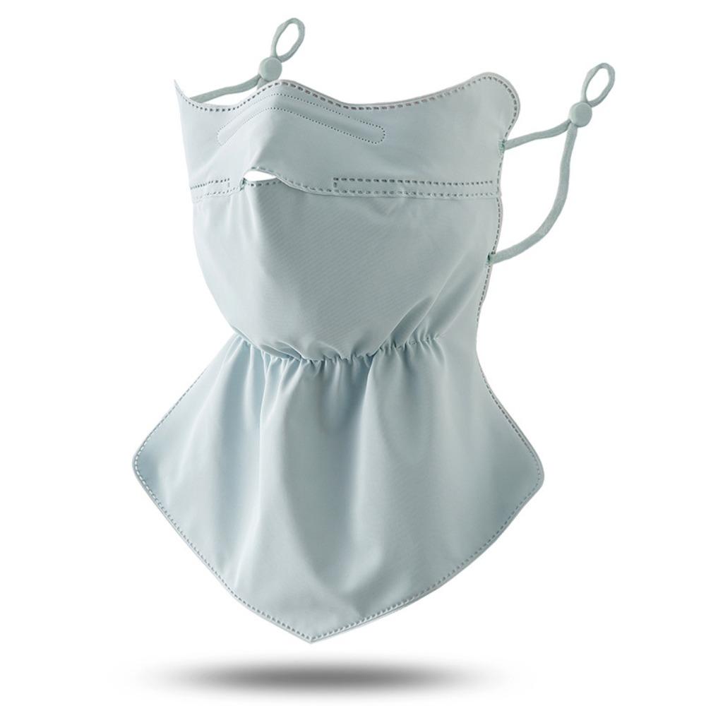 Breathable Ice Silk Mask Quick Drying Sun Protection Mask Fashion Anti-UV Mask Scarf  Women