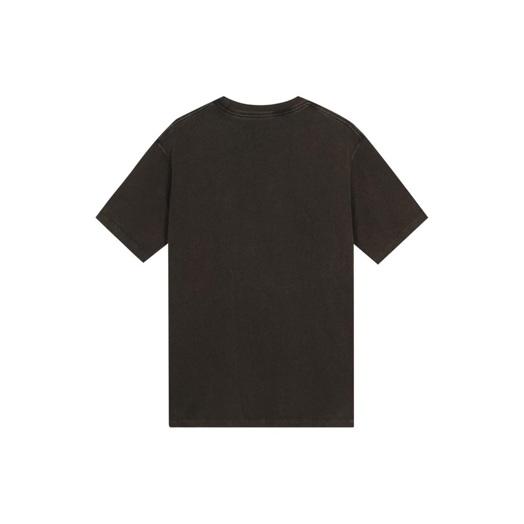 Jordan Heritage Logo Print Oversized Short Sleeve T-Shirt Women Tops Black Gray FB5138-010