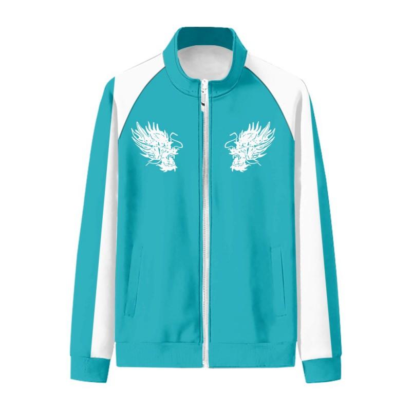 Unisex Windproof Printed Jacket Outdoor Casual Sport Coat Couples Teens 4