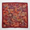 Summer New Cashew Flower Classic Silk Fashion Small Square Scarf Neck Versatile Sunscreen Shawl Women