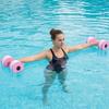 2Pcs Highly Density EVA Foam Dumbbell Aquatic Exercise Dumbells Fitness Barbells Water Fitness Exercises Equipment