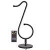 Musical Note Table Lamp Intelligent Control 180 Degree Rotation RGB Cool Desk Lamps for Living Room Bedroom Bedside
