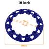 8-10 Inch Off-Road ATV/Beach Buggy Wheel Trim Cover - Colorful Decorative Tire Cap