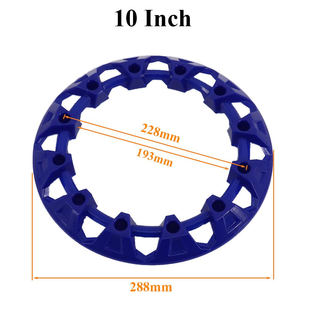 8-10 Inch Off-Road ATV/Beach Buggy Wheel Trim Cover - Colorful Decorative Tire Cap