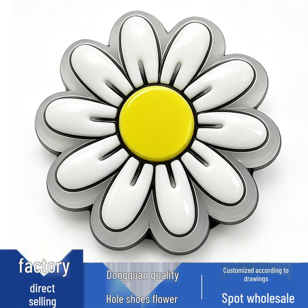 Neue Süße Blumen-PVC-Schuhanhänger für Crocs - Vielseitige und Stilvolle Dekorationen