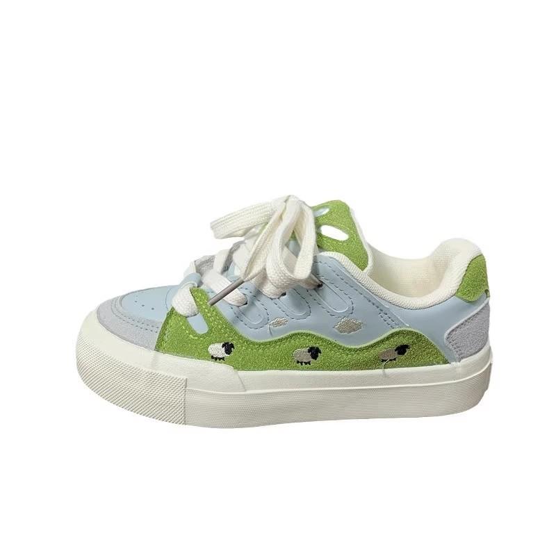 Niche schoenen board schoenen lente nieuw platform casual sport broodschoenen trend