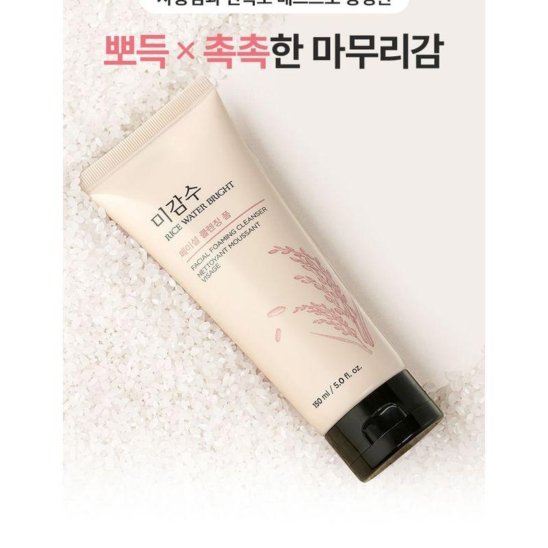 The Face Shop Rice Water Bright Facial Foaming Cleanser