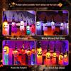 Glowing Halloween Wizard Hat LED String Lights for Outdoor Decorations