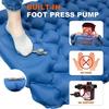 Portable Camping Lightweight Sleeping Mat Insulated Inflatable Camping Air Mattress Sleeping Pad With Pillow