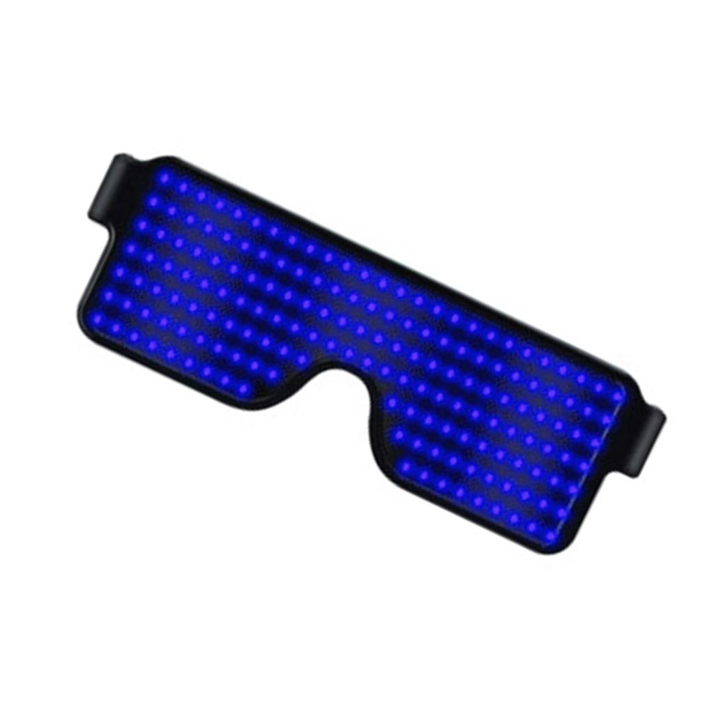 USB dobíjecí LED brýle Chytré brýle Módní svítící brýle pro denní dekoraci Bar