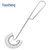 430 Stainless Steel Spring Whisk for Eggs, Cream, and Dough Mixing