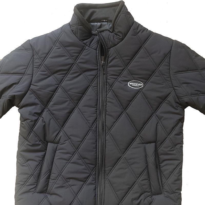 

Men s Winter Quilted Cotton Jacket with Baseball Collar - Mid-Aged, Lightweight & Loose Fit Outerwear 175/XL for 115-135 jin