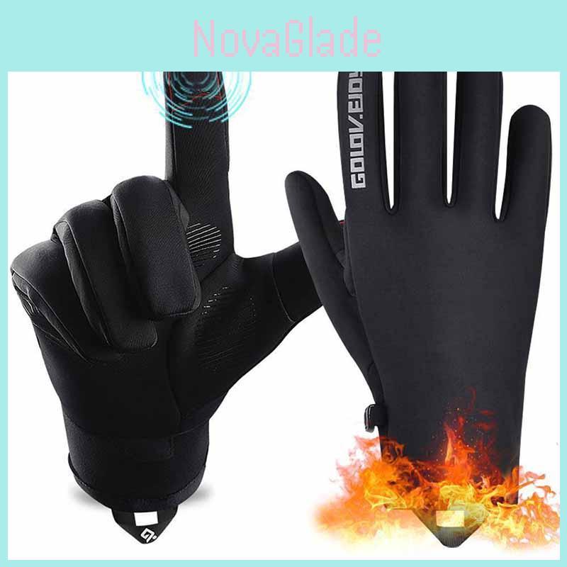 Premium Quality Men Women Winter Warm Windproof Waterproof Anti-slip Thermal Touch Screen Gloves For Ultimate Comfort