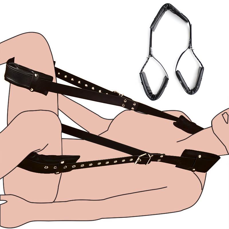 Adjustable Sex Toy Bondage Restraint Strap Women Open Leg Strap Fetish Couples Flirtation SM Adult Games Chastity Products