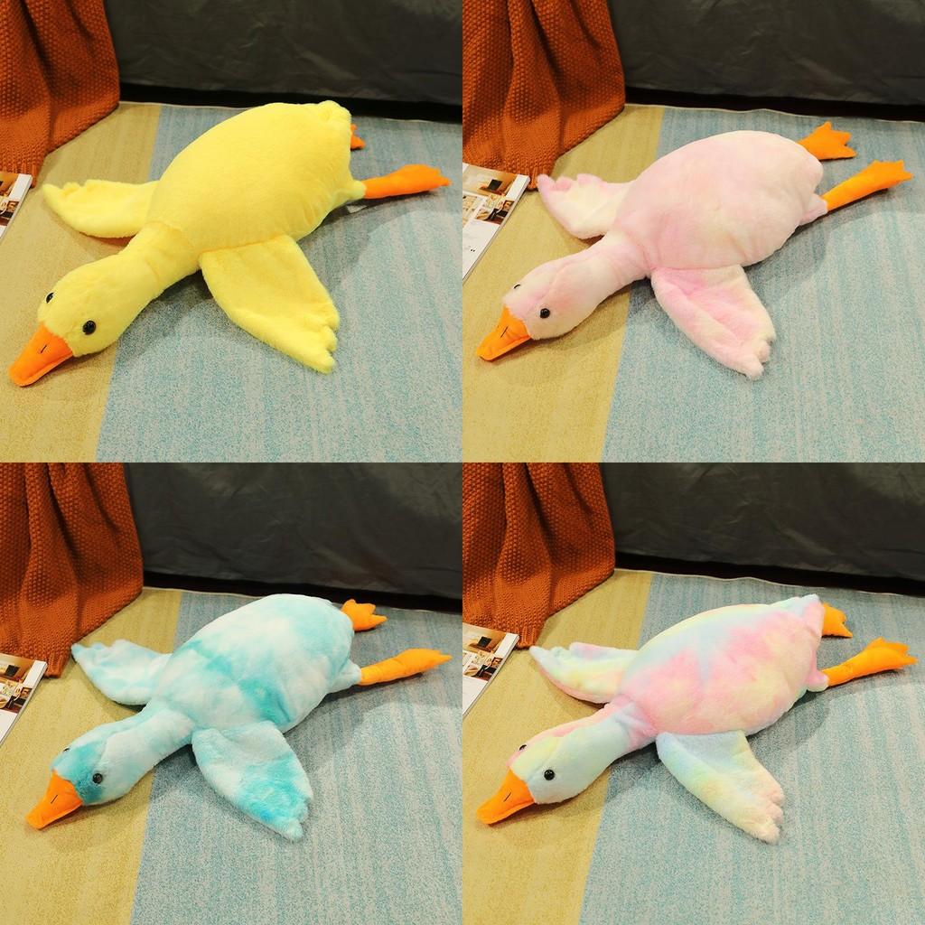 Dye Goose Tie Plush Toy Cute Cartoon Girls Sleep Companion Birthday Present